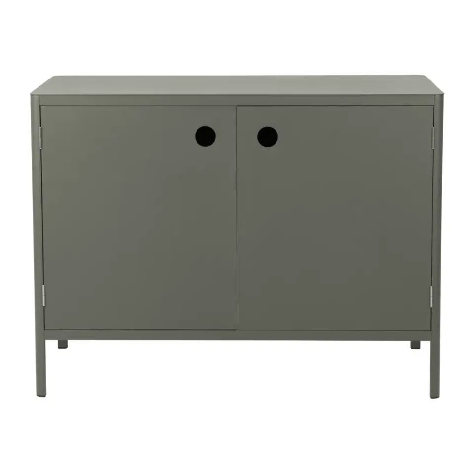 Módulo base de cocina exterior Kelia, Nordic green, 121x91x64 cm*Brafab Best