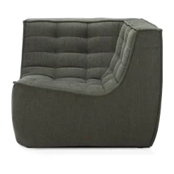 Módulo de esquina N701 recto, Tela Moss Eco*Ethnicraft Clearance