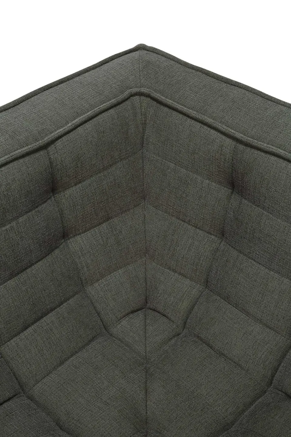 Módulo de esquina N701 recto, Tela Moss Eco*Ethnicraft Clearance