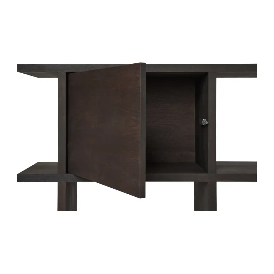 Módulo de estantería de armario Kona, Dark Stained*Ferm Living Clearance