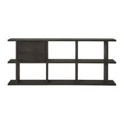 Módulo de estantería de armario Kona, Dark Stained*Ferm Living Clearance