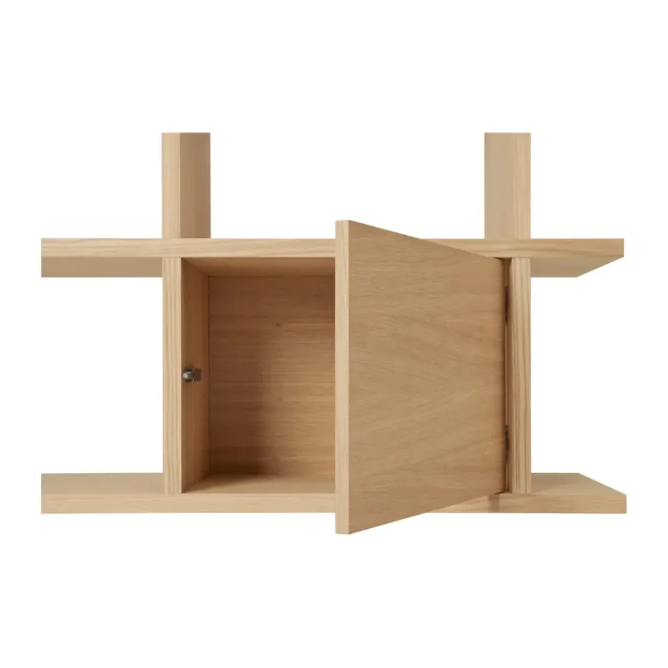 Módulo de estantería de armario Kona, Natural*Ferm Living