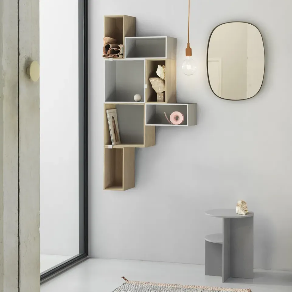Módulo de estantería Mini Stacked small, roble*Muuto Online
