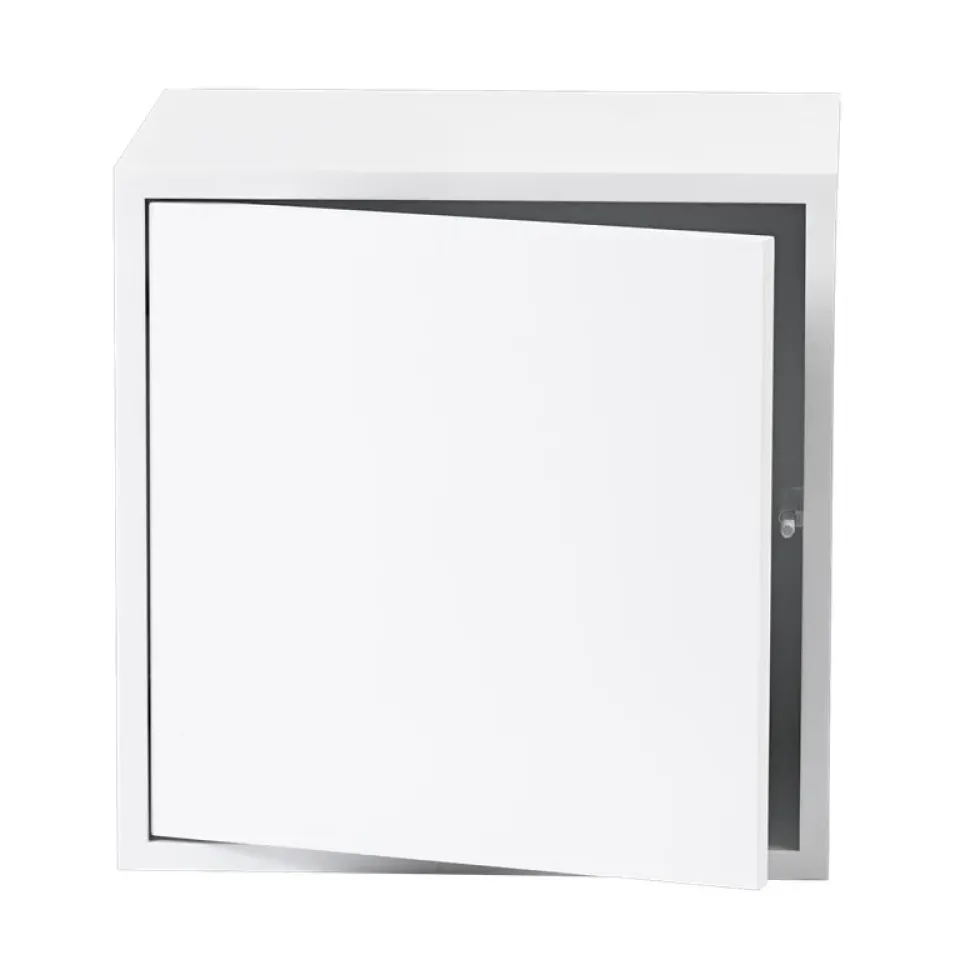 Módulo de estantería Stacked 2.0 con puerta, mediano,*Muuto Hot