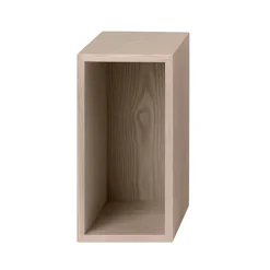 Módulo de estantería Stacked 2.0 con fondo, small, roble*Muuto Outlet