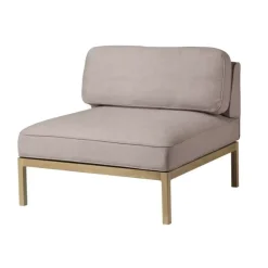 Módulo de sofá L37 7-9-13 central 90 cm, Piedra-roble lacado*FDB Møbler Discount
