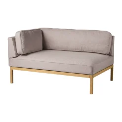 Módulo de sofá L37 7-9-13 esquina izquierda 130 cm, Stone-lacquered oak*FDB Møbler
