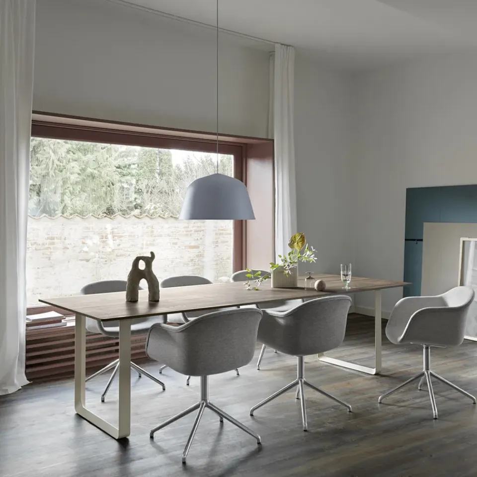 Mesa 70/70 255x108 cm, Sand laminate-Plywood-Sand*Muuto Online