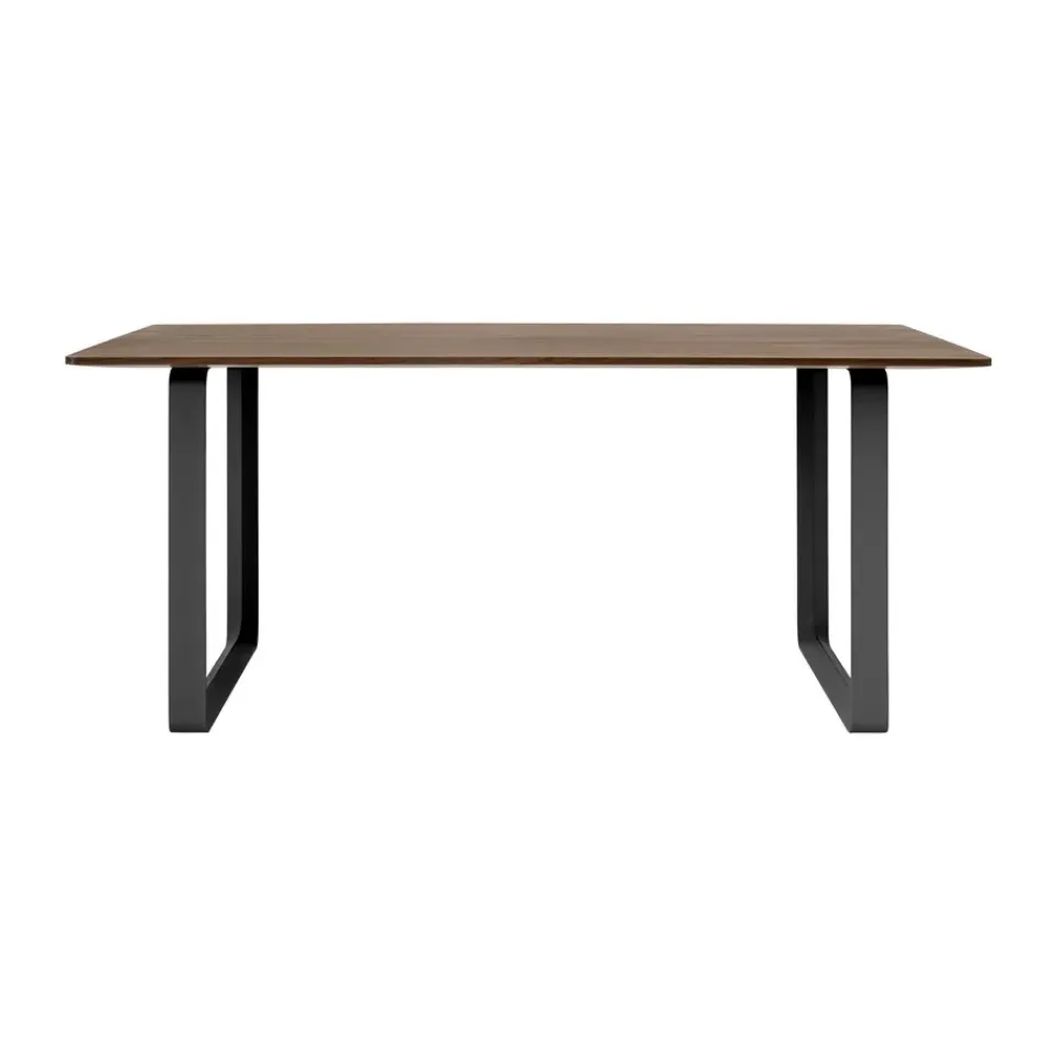 Mesa 70/70 170x85 cm, Solid humod oak-Black*Muuto New