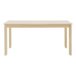 Mesa Alfred 90x160 cm, Roble pigmentado blanco*1898