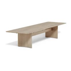 Mesa Alt 110x385 cm roble, Barniz mate claro*Stolab