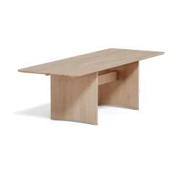Mesa Alt 90x245 cm roble, Barniz mate claro*Stolab Discount