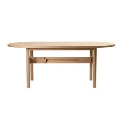 Mesa Ateljé, Roble-natural-pomo en roble*Gärsnäs Outlet