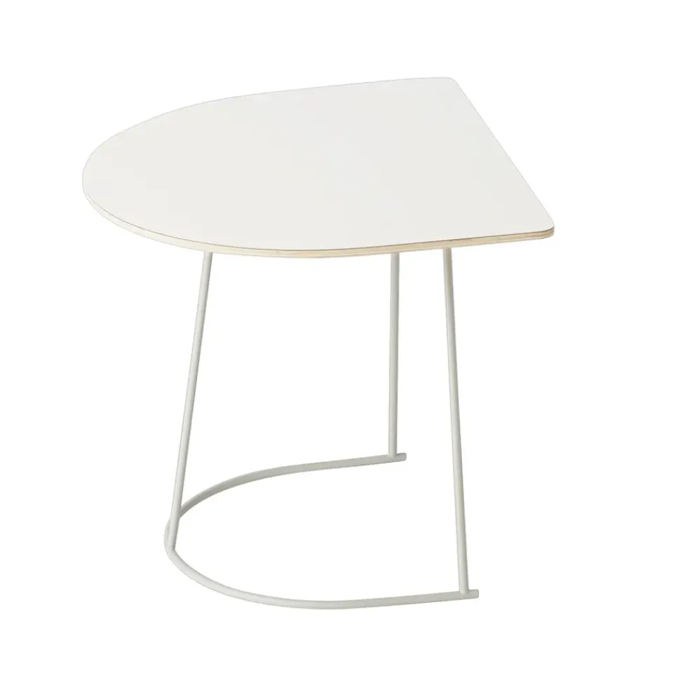 Mesa auxiliar Airy half size, off-white*Muuto Hot