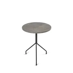 Mesa auxiliar Allforone, Grey marble-black, Ø50 cm*OX Denmarq Sale