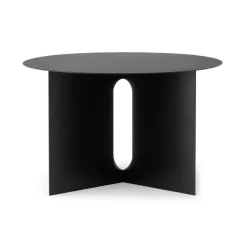 Mesa auxiliar Androgyne Ø63 cm, Black*Audo Copenhagen Best
