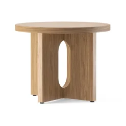 Mesa Auxiliar Androgyne de roble Ø50 cm, Roble-Tablero de mesa*Audo Copenhagen Online