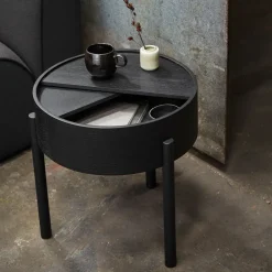 Mesa auxiliar Arc, ceniza teñida de ceniza*Woud Hot