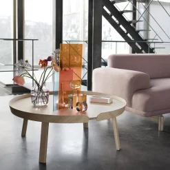 Mesa auxiliar Around extra large, Oak*Muuto Best