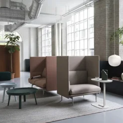 Mesa auxiliar Around, pequeña, Light blue*Muuto New