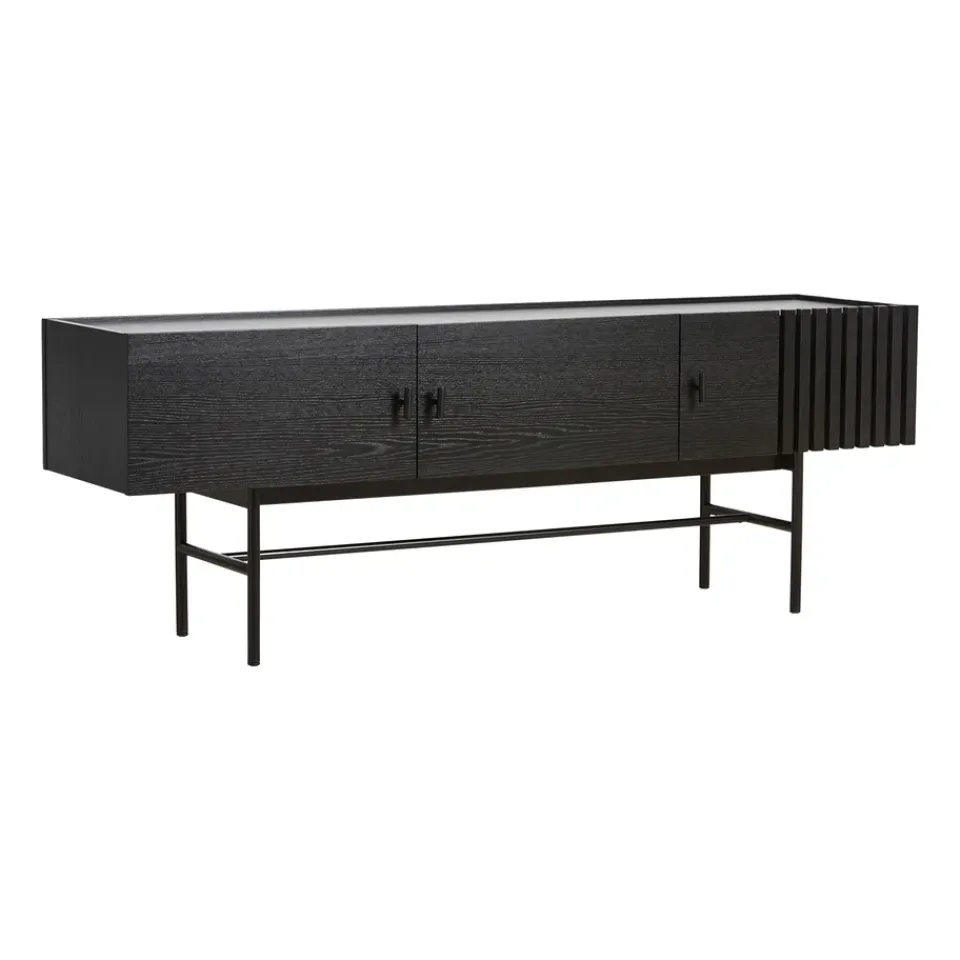 Mesa auxiliar Array baja, 150 cm, Roble pintado*Woud