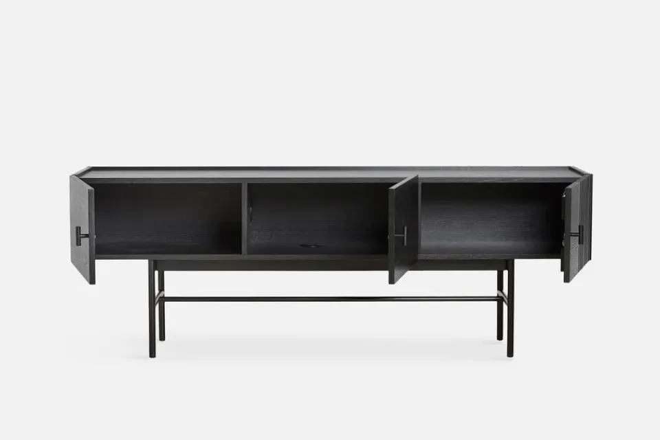 Mesa auxiliar Array baja, 150 cm, Roble pintado*Woud
