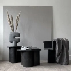 Mesa auxiliar Big Foot tall Ø45 cm, coffee*101 Copenhagen Discount