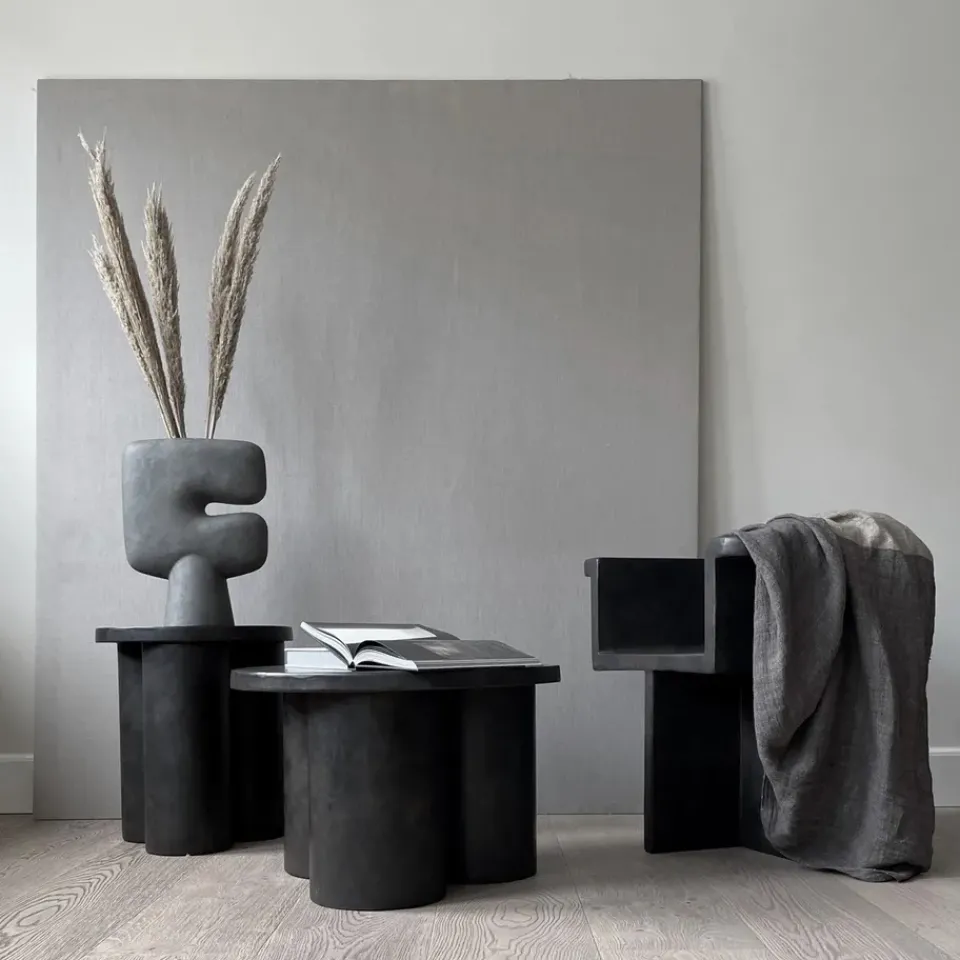 Mesa auxiliar Big Foot tall Ø45 cm, coffee*101 Copenhagen Discount