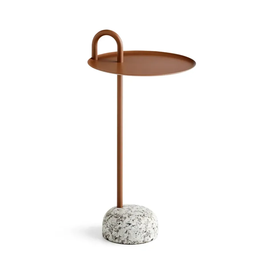 Mesa auxiliar Bowler, Pale brown-granite*HAY Clearance