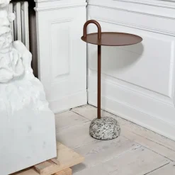 Mesa auxiliar Bowler, Pale brown-granite*HAY Clearance