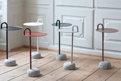 Mesa auxiliar Bowler, Tile red-granite*HAY