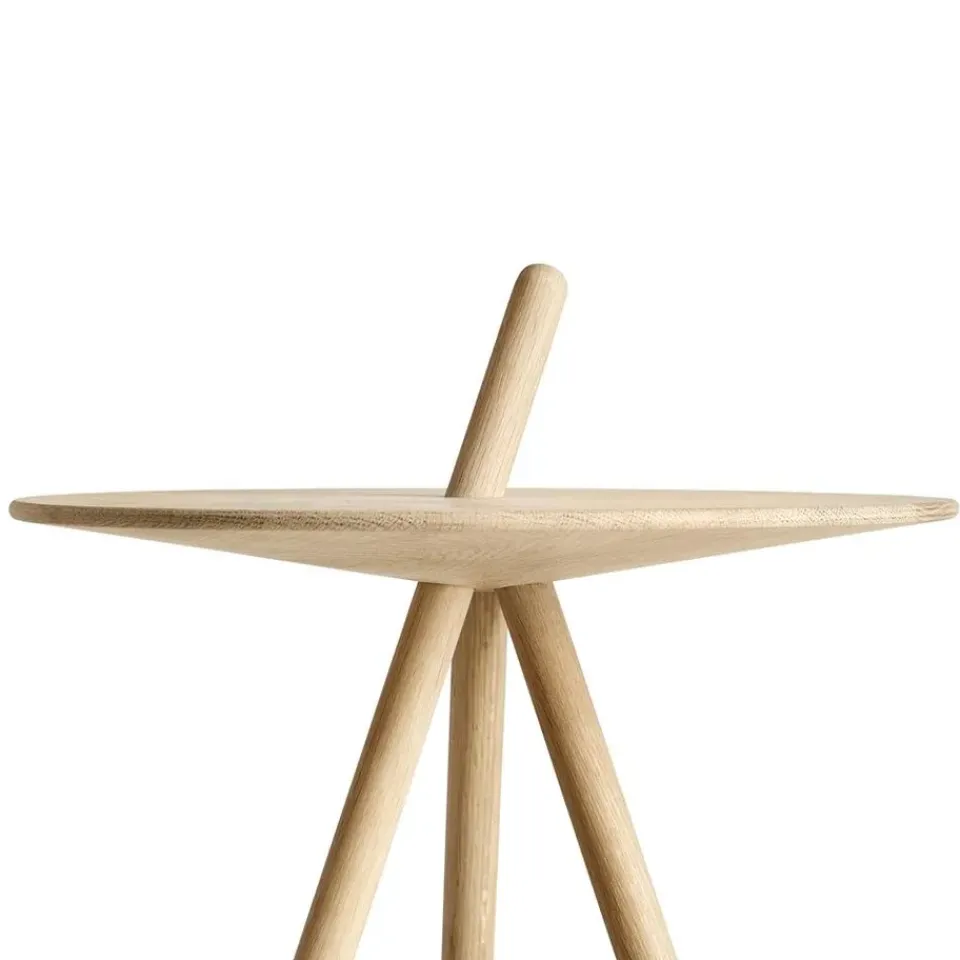 Mesa auxiliar Come Here, roble enjabonado*Woud Sale