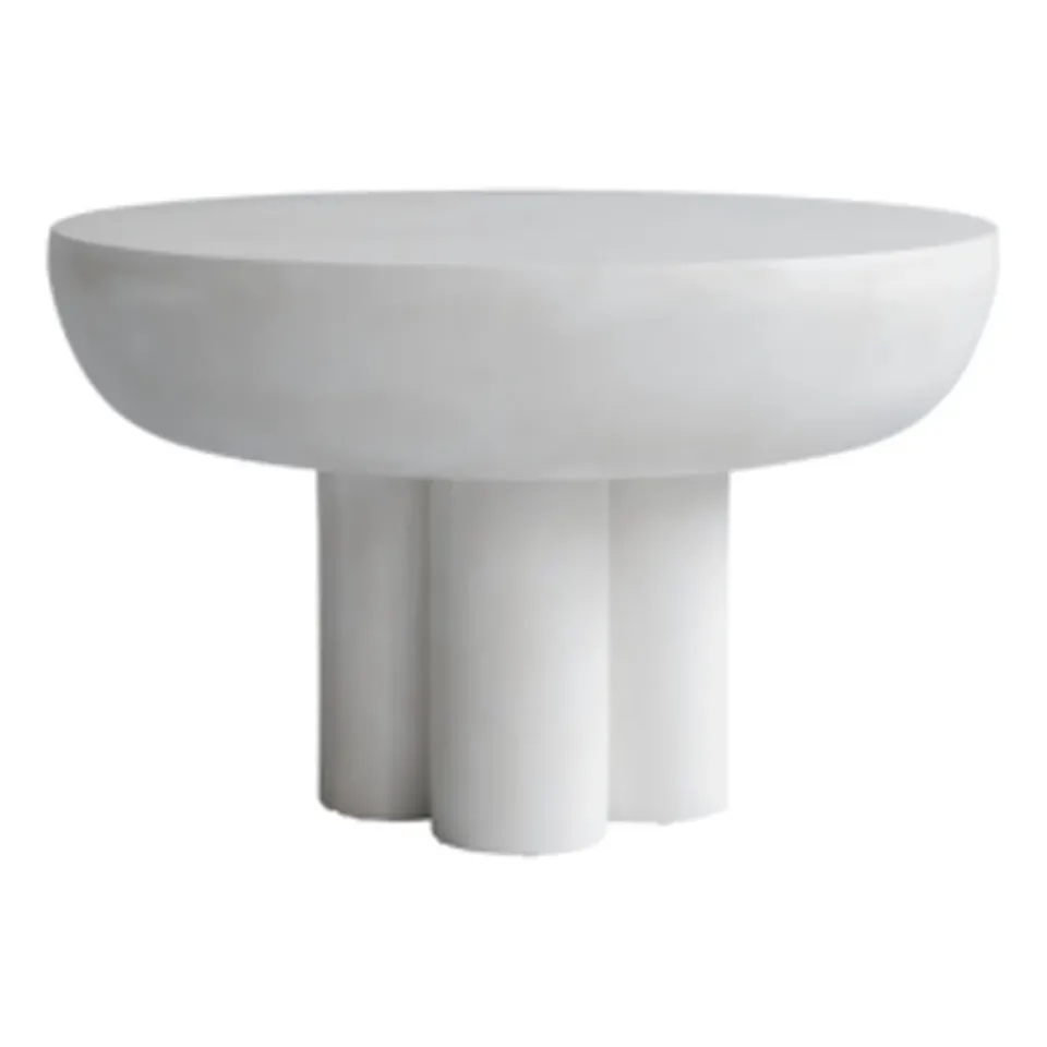 Mesa auxiliar Crown low Ø65 cm, bone white*101 Copenhagen Sale
