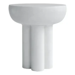 Mesa auxiliar Crown tall Ø45 cm, bone white*101 Copenhagen Sale