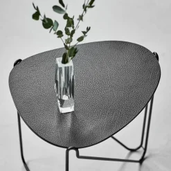 Mesa auxiliar Curve Chameleon Hippo, Black-anthracite*LIND DNA Outlet