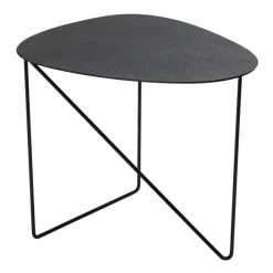 Mesa auxiliar Curve Hippo L, Black-anthracite*LIND DNA
