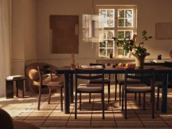 Mesa auxiliar Deya Ø47x45 cm, Chestnut brown*Ferm Living Outlet