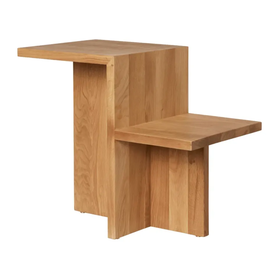 Mesa auxiliar Distinct 59,5x35x50 cm, Natural oak*Ferm Living Outlet