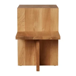 Mesa auxiliar Distinct 59,5x35x50 cm, Natural oak*Ferm Living Outlet
