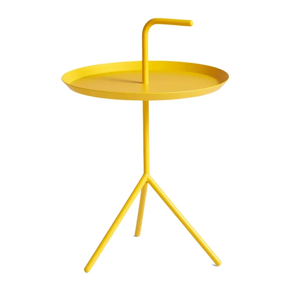Mesa auxiliar DLM Ø38 cm, Sun yellow*HAY Hot