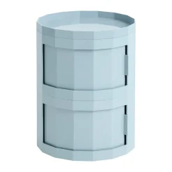 Mesa auxiliar Facet Cabinet 20, Misty blue*HAY Hot