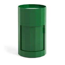 Mesa auxiliar Facet Cabinet 101, Spinach green*HAY