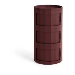 Mesa auxiliar Facet Cabinet 30, Burgundy*HAY Hot