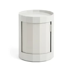 Mesa auxiliar Facet Cabinet 100, Misty grey*HAY Hot