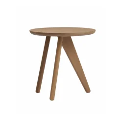 Mesa auxiliar Fin Ø40 cm, Light smoked*NORR11 Best