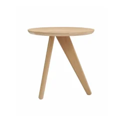 Mesa auxiliar Fin Ø40 cm, Natural oak*NORR11 Sale