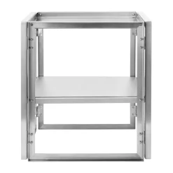 Mesa auxiliar Foldable 40x40 cm, Acero inoxidable cepillado*Kristina Dam Studio New