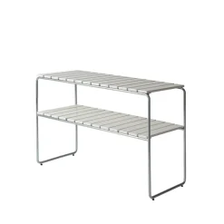Mesa auxiliar Grythyttan, Roble lacado -estructura galvanizada en caliente*Grythyttan Stålmöbler Hot