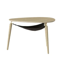 Mesa auxiliar Hang Out, Roble-latón*Umage Discount