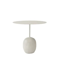 Mesa auxiliar Lato LN9, , mármol crema diva*&Tradition Outlet